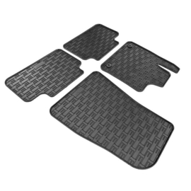Rubber matten passend voor Volvo C40 Recharge 2021- (4-delig + montagesysteem)