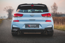 Maxton Design Achterzijde splitters V.7 + flappen Hyundai I30 N Mk3 Hatchback