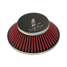 K&N carburateur luchtfilter conisch passend voor SU/SU Hitachi 1.75'' H6/HS6, gat buiten het midden, Montagehoogte 52mm (56-9327)