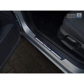 Zwart RVS Instaplijsten passend voor Volkswagen Tiguan II 2016-2020 & FL 2020- 4-delig