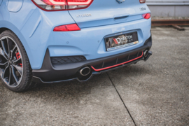 Maxton Design Achtersplitter (met verticale stangen) Hyundai I30 N Mk3 Hatchback