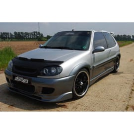 Motorkapsteenslaghoes passend voor Citroen Saxo II 1999-2003 zwart