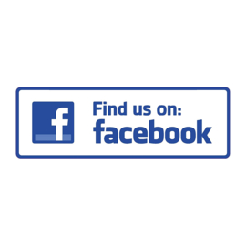 Find us on: Facebook