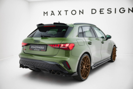 Maxton Design Achterzijde splitters V.2 Audi S3 Sportback 8Y Facelift
