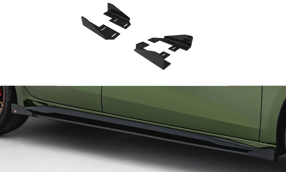 Maxton Design Zijkleppen Audi S3 Sportback / A3 S-line Sportback 8Y Facelift