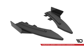 Maxton Design Street Pro Achterzijde Splitters + Flaps Audi S5 / A5 S-Line Coupé / Cabriolet 8T