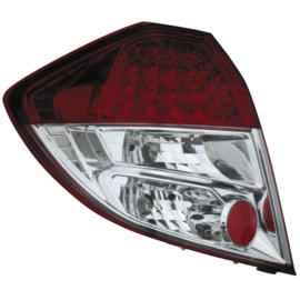 Set LED Achterlichten passend voor Honda Jazz 2008- - Rood/Helder