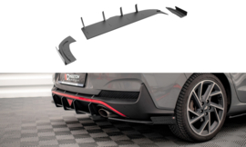 Maxton Design Street Pro Achterzijde Splitters + Flaps Hyundai I30 Fastback N-Line Mk3 Facelift
