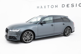 Maxton Design Zijskirts Diffusers V.2 Audi A6 / A6 C7 S-line/ S6 C7 Facelift