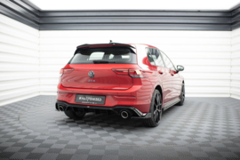 Maxton Design Achterspoiler + Uitlaat Einden Imitatie Volkswagen Golf GTE / R-Line Mk8 / Mk8 Facelift