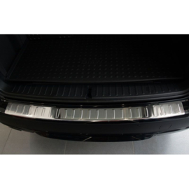 RVS Achterbumperprotector passend voor BMW X3 2010-2014 incl. M-Sport 'Ribs'