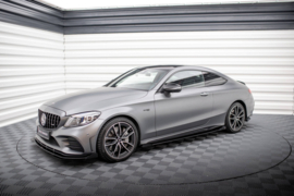 Maxton Design Street Pro Sideskirts Diffusers + Flaps Mercedes-AMG C43 Coupé C205 Facelift