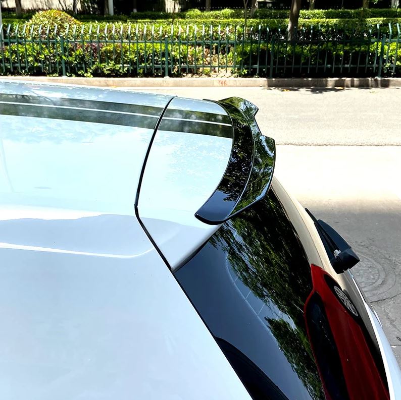 AutoStyle Dakspoiler (Spoiler Cap) passend voor Volkswagen Golf VII HB 3/5-deurs 2012-2019 excl. GTi/GTD/R/R-Line (ABS Glanzend zwart)