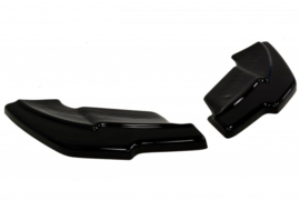 Maxton Design ACHTERZIJSPLITTERS AUDI S3 8P / S3 8P FL Gloss Black
