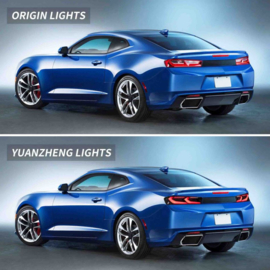 VLAND LED-achterlichten voor Chevrolet Camaro 2016 2017 2018 Specificatie: Noord-Amerikaanse editie (met achteruitrijlicht) Kleur: Helder gerookt