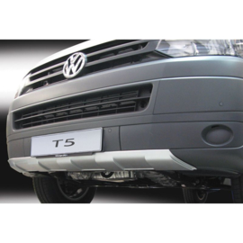RGM Voorspoiler 'Skid-Plate' passend voor Volkswagen Transporter T5 Facelift 2010-2015 - Zilver (ABS)