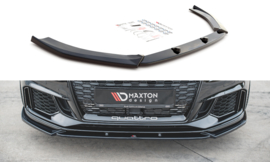 Maxton Design VOORSPLITTER V.4 AUDI RS3 8V FL SPORTBACK Gloss Black