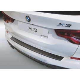 ABS Achterbumper beschermlijst passend voor BMW X3 (G01) 10/2017-08/2021 'M-Sport' Zwart