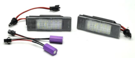 Set LED Nummerplaatverlichting passend voor Mercedes/Nissan diverse modellen