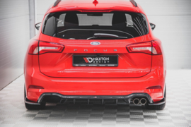 Maxton Design Achterzijde splitters voor V.4 (voor achterklep v.1) Ford Focus ST-Line Estate Mk4
