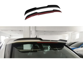 Motordrome Dakspoiler (Spoiler Cap) passend voor Audi A3 (8Y) Sportback S-Line / S3 / RS3 2020-2024 incl. Facelift 2024- (ABS Glanzend zwart)