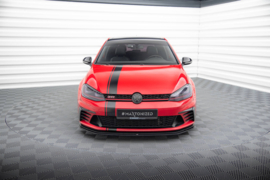 Maxton Design VOORSPLITTER VW GOLF Mk7 GTI CLUBSPORT Gloss Black
