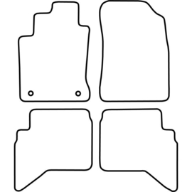 Automatten passend voor Daihatsu Terios 2006-2010