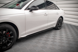 Maxton Design SIDESKIRTS DIFFUSERS AUDI A4 B9 FACELIFT Gloss Black