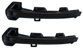 Set LED Zijspiegel-Knipperlichten passend voor Volkswagen Passat (3G) 2014- & Arteon 2017- - Rookgrijs - incl. Dynamic Running Light
