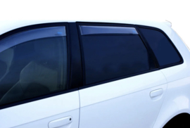 ClimAir Zijwindschermen Master Helder (achter) passend voor Audi A3 (8Y) Sportback 2020-