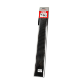 Universele Instaplijsten - Zwart carbon folie - 2-Delig - 50 x 7 cm