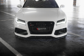 Maxton Design Frontsplitter V.3 Audi RS7 C7 Facelift