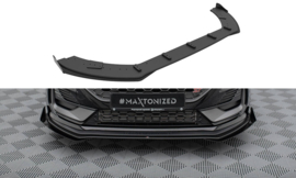 Maxton Design Street Pro Frontsplitter + Flaps Ford Fiesta ST Mk8 Facelift