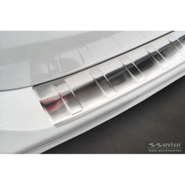 RVS Achterbumperprotector passend voor BMW 3-Serie G21 Touring 2019-2022 'Ribs'