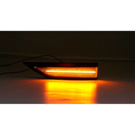 Set LED Zijknipperlichten passend voor Volkswagen Transporter T6 2015- - Wit - incl. Dynamic Running Light