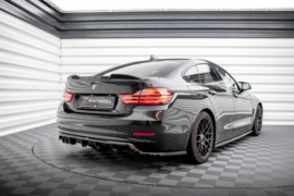 Maxton Design Achtersplitter (met verticale stangen) BMW 4 Gran Coupe F36