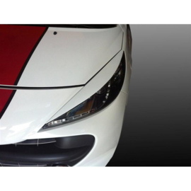 Koplampspoilers passend voor Peugeot 207 (ABS)