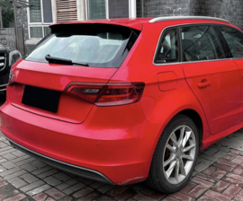 AutoStyle Set achterruit side-spoilers passend voor Audi A3 (8V) Sportback S-Line 2012-2020 (ABS Glanzend zwart)
