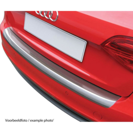 ABS Achterbumper beschermlijst passend voor Audi A6 (C8) Sedan 06/2018- 'Brushed Alu' Look