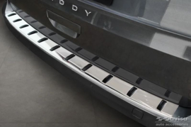 RVS Achterbumperprotector passend voor Volkswagen Caddy V Cargo & Combi 2020- 'STRONG EDITION'