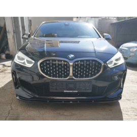 Motordrome Voorspoiler passend voor BMW 1-Serie (F40) M135i 2019-2024 (ABS Glanzend zwart)