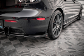 Maxton Design Street Pro Achterzijde Splitters + Flaps Mazda 3 MPS Mk1 US-Spec Versie
