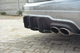 Maxton Design Mercedes-Benz C Sedan / Estate AMG-Line W204 / S204 ACHTERDIFFUSER & ACHTERZIJSPLITTERS