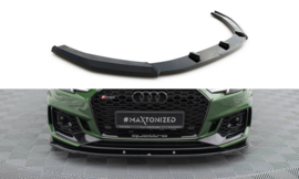 Maxton Design VOORSPLITTER V.1 AUDI RS4 B9 Gloss Black