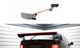 Maxton Design Carbon Spoiler Met Externe Beugels Staanders + LED BMW 3 Coupé E46