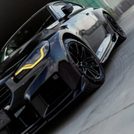 Oneway Set Sideskirts passend voor BMW M2 G87 Coupe 2023- - Glanzend zwart