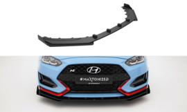 Maxton Design Street Pro Frontsplitter + Flaps Hyundai Veloster N Mk2
