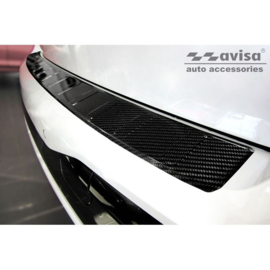 Echt 3D Carbon Achterbumperprotector passend voor BMW X7 (G07) 2019- met M-Pakket 'Ribs'