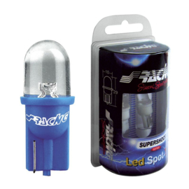 Simoni Racing T10 1-LED 'Spot' Lampen - Wit - Set à 2 stuks