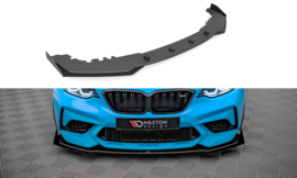 Maxton Design Street Pro Frontsplitter V.1 + kleppen BMW M2 Competition F87